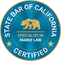 Badge - State Bar of California Certified - Specialist in Family Law